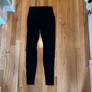 Lululemon Panel Mesh front leggings